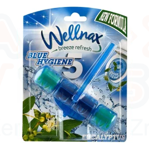 Wellnax WC Frissítő Block Blue 50 g Eukaliptusz